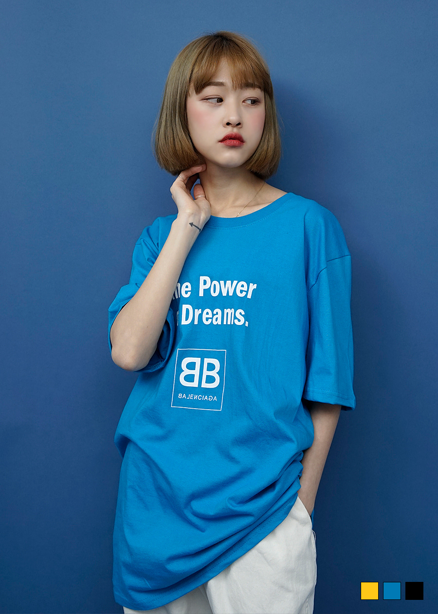 2066 POWER BB 티셔츠 (3colors)